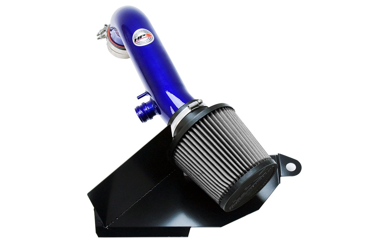HPS Performance Products HPS Shortram Air Intake Kit 2015-2019 Volkswagen Golf 1.8T TSI Turbo, Includes Heat Shield, 827-577