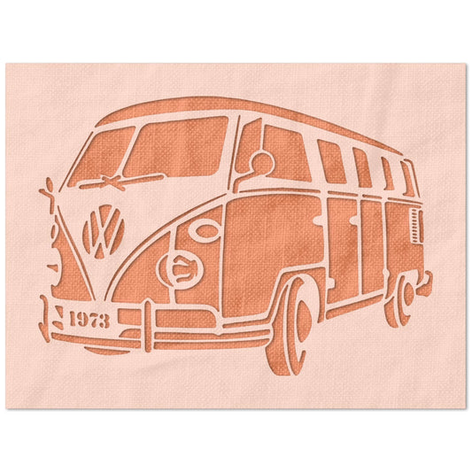 Volkswagen Bus Stencil